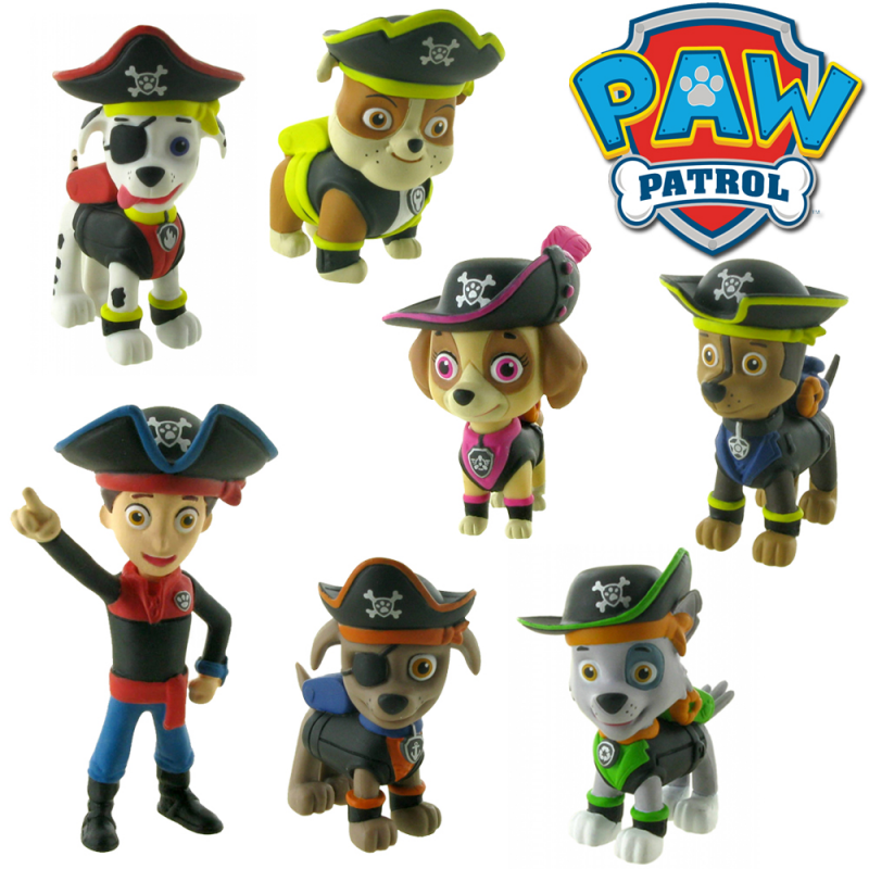 Set figurine Paw Patrol Pirates