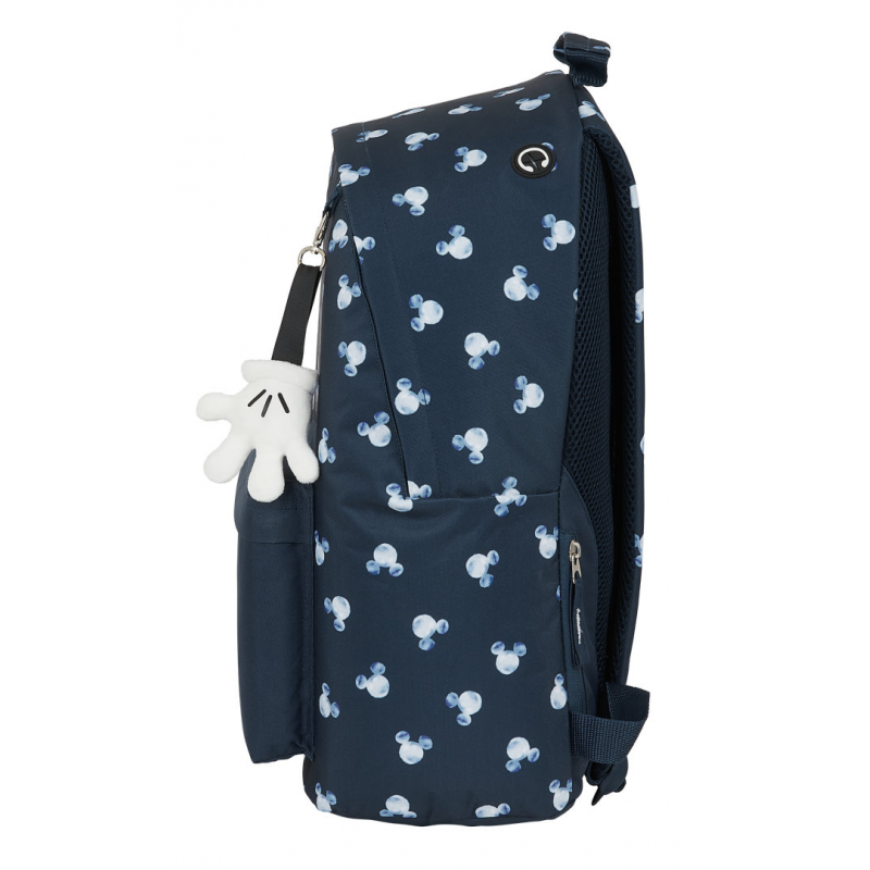 Rucsac supercasual de laptop Mickey Mouse Moon lateral