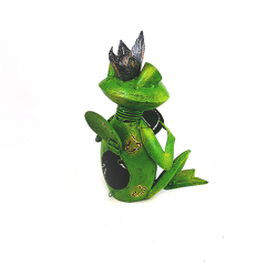 Figurina metalica de gradina Broscoi