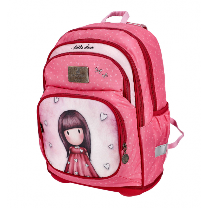Rucsac Santoro Gorjuss Little Love cu baza rigida  jadflamande