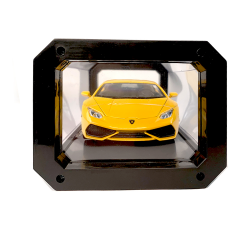 Lamborghini masina galbena scara 1:24 cu fata