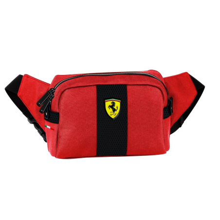 Ferrari - geanta barbateasca de sold rosie