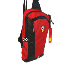 Geanta crossbody Ferrari rosie de calatorie