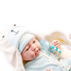 Jucarie bebe baiat cu trusou lux