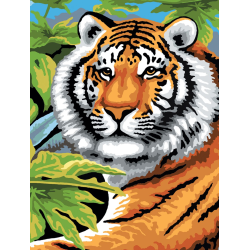Pictura pe numere Tigru