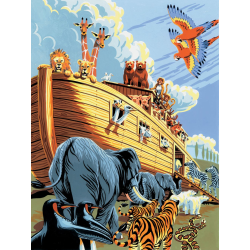 Pictura pe numere Arca lui Noe
