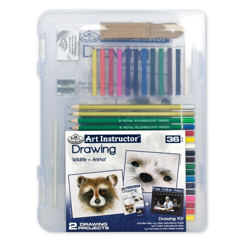 Set invata sa desenezi 36 piese Raton- Foca