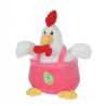 Gaina simpatica din plus cu sunet 20 cm