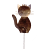 Decoratiune ghiveci Pisica cu tija