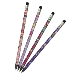 Set 4 creioane mecanice cu radiera Gorjuss Fairground