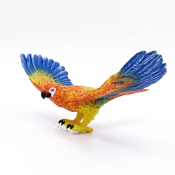 Papagal cu aripi intinse figurina 15 cm