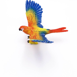 Papagal cu aripi intinse figurina 15 cm