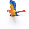 Papagal cu aripi intinse figurina 15 cm