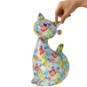 Decoratiune ceramica Pisica Caramel 29.5 cm