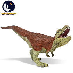 figurina dinozaur T Rex cu pene distribuita de Jad Flamande