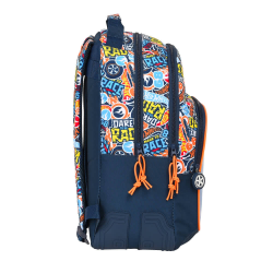Rucsac dublu 42 cm Hot Wheels
