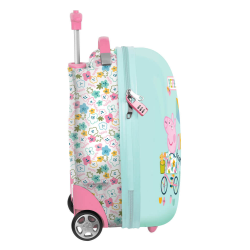 Troler cabina copii de 43 cm Peppa Pig vernil