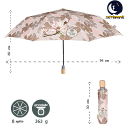 Mini umbrela ploaie automata Orhidee