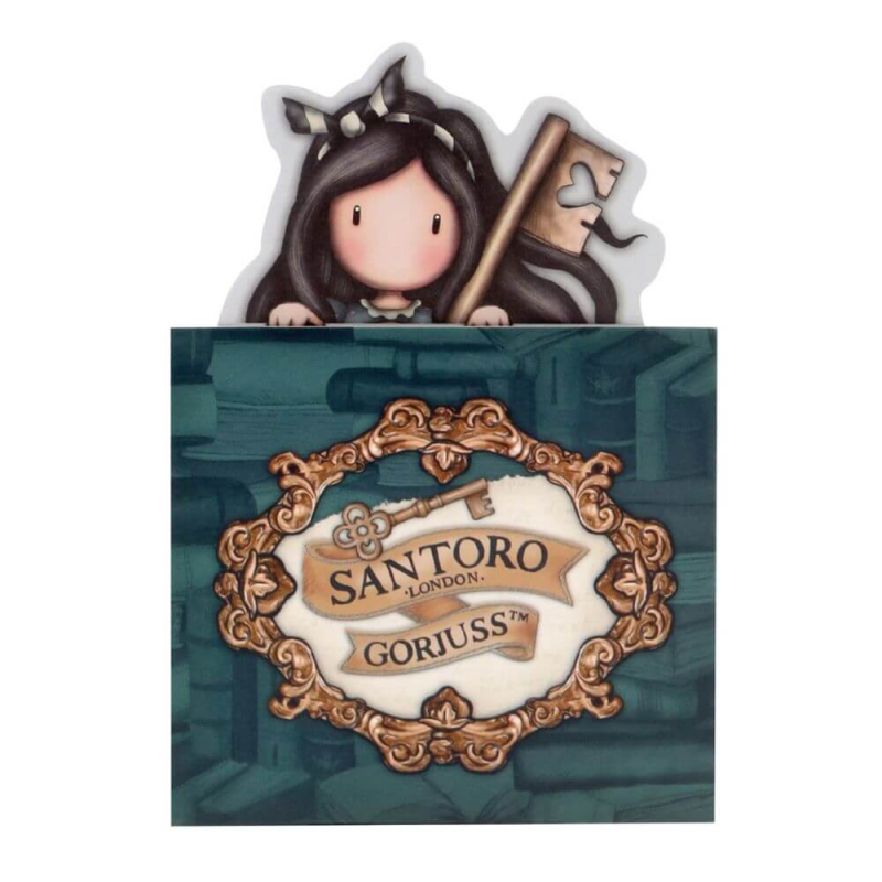 Set 80 notite pop-up Gorjuss Curiosity