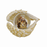 Glob decorativ Nasterea Domnului Iisus 10 cm
