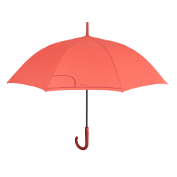Umbrela ploaie automata baston uni cu maner asortat