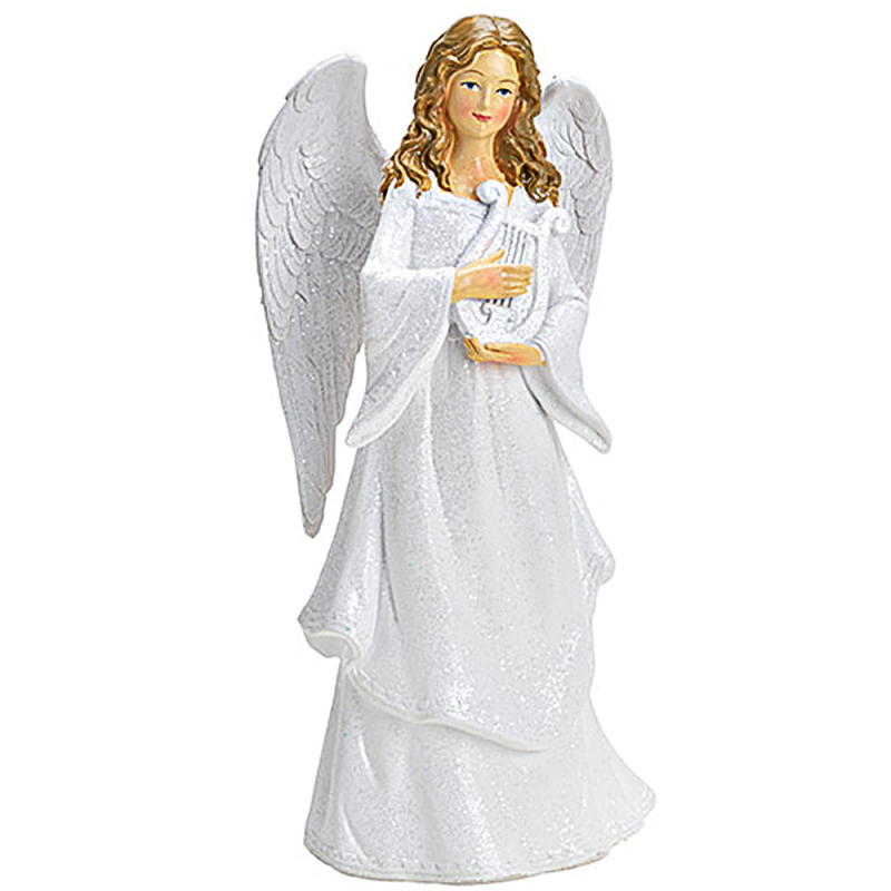 Ingeras alb - statueta eleganta 31 cm