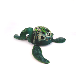 Decoratiune gradina-Testoasa verde