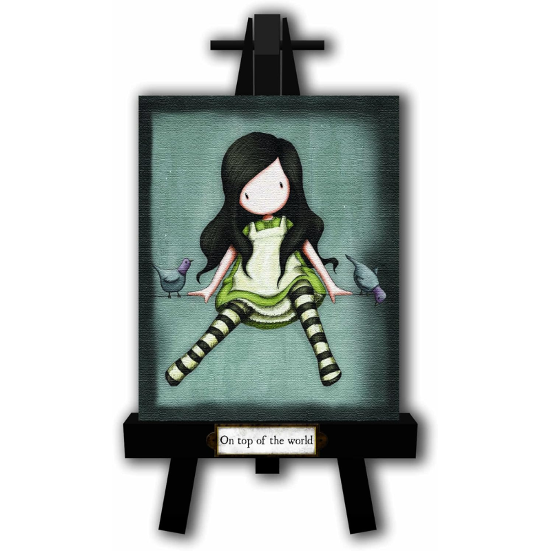 Tablou Gorjuss- On Top Of The World (panza 8x10cm)