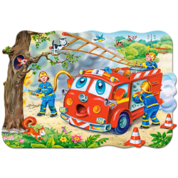 Puzzle 20 piese maxi Pompieri