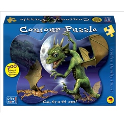Puzzle contur 700 piese Dragon