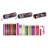 Penar echipat cu 52 piese Monster High All Stars