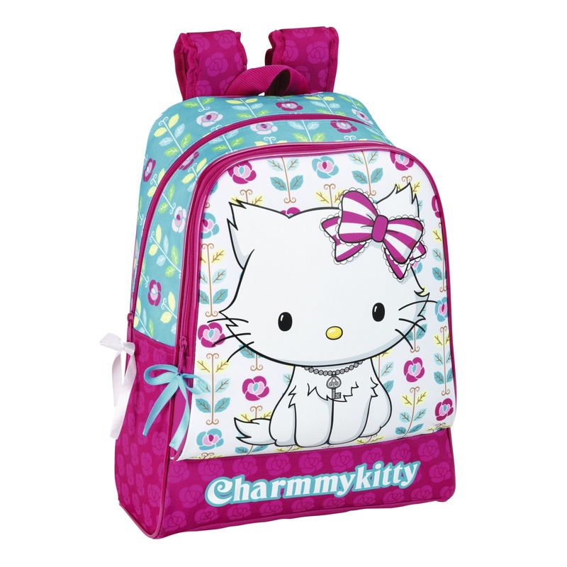 Ghiozdan scoala colectia Charmmy Kitty Flowers 2