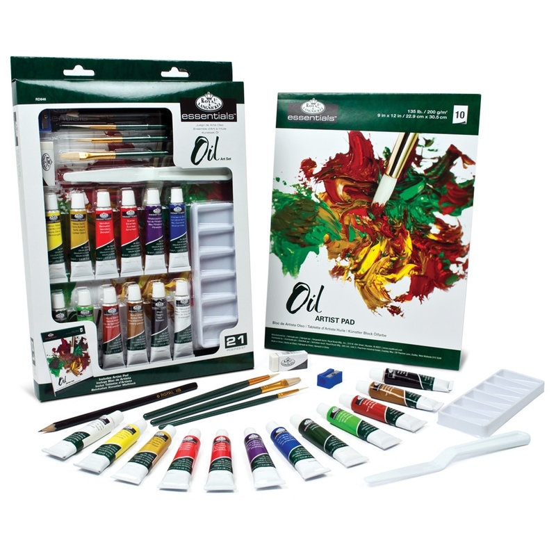 Trusa pictura in ulei Essentials