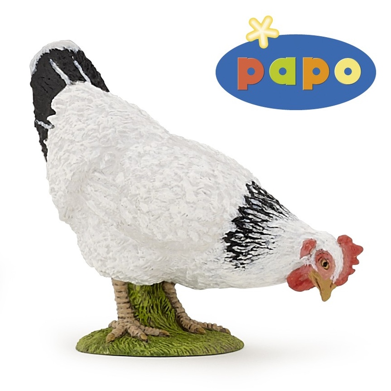 Figurina Papo-Gaina Pecking alba