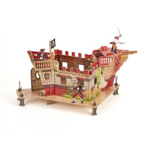 figurinele papo - fort pirati - decor pentru figurine